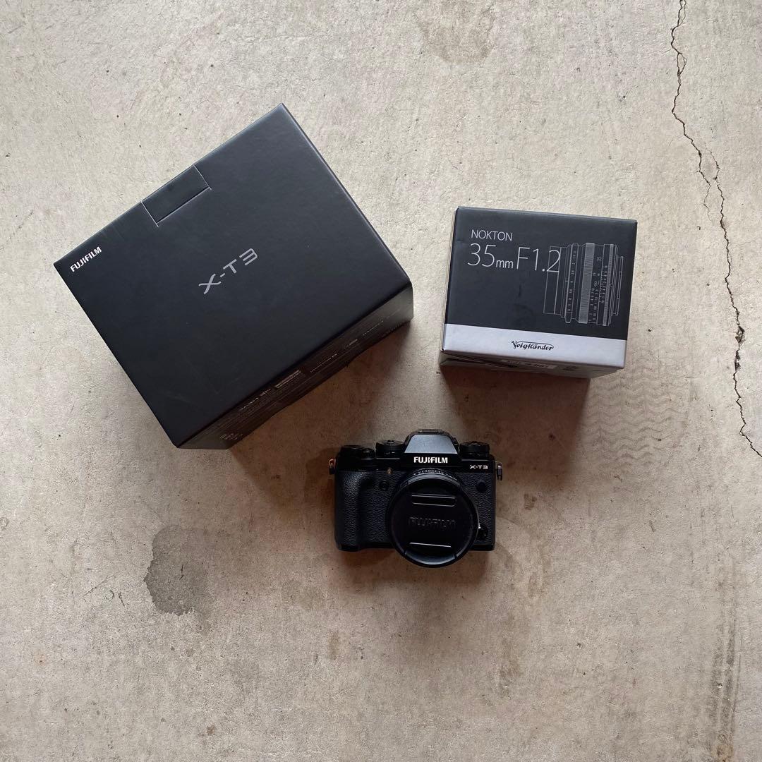デジタルカメラ Fujifilm X-T3 voigtlander 35mm f1.2 Voigtlander NOKTON 35mm F1.2 X-mount レビュー × 内田ユキオ