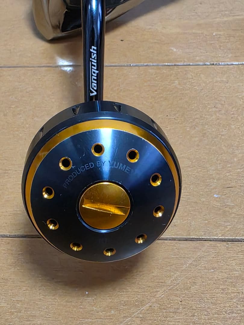 シマノ 16ヴァンキッシュ4000HG 夢屋アルミラウンド型ノブ リール