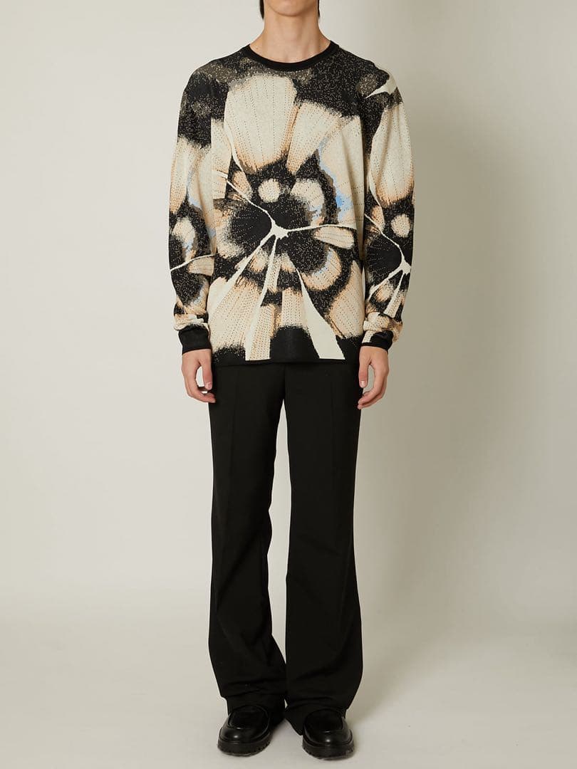 TAAKK JACQUARD KNIT ターク ニット セーター 美品 - メルカリ