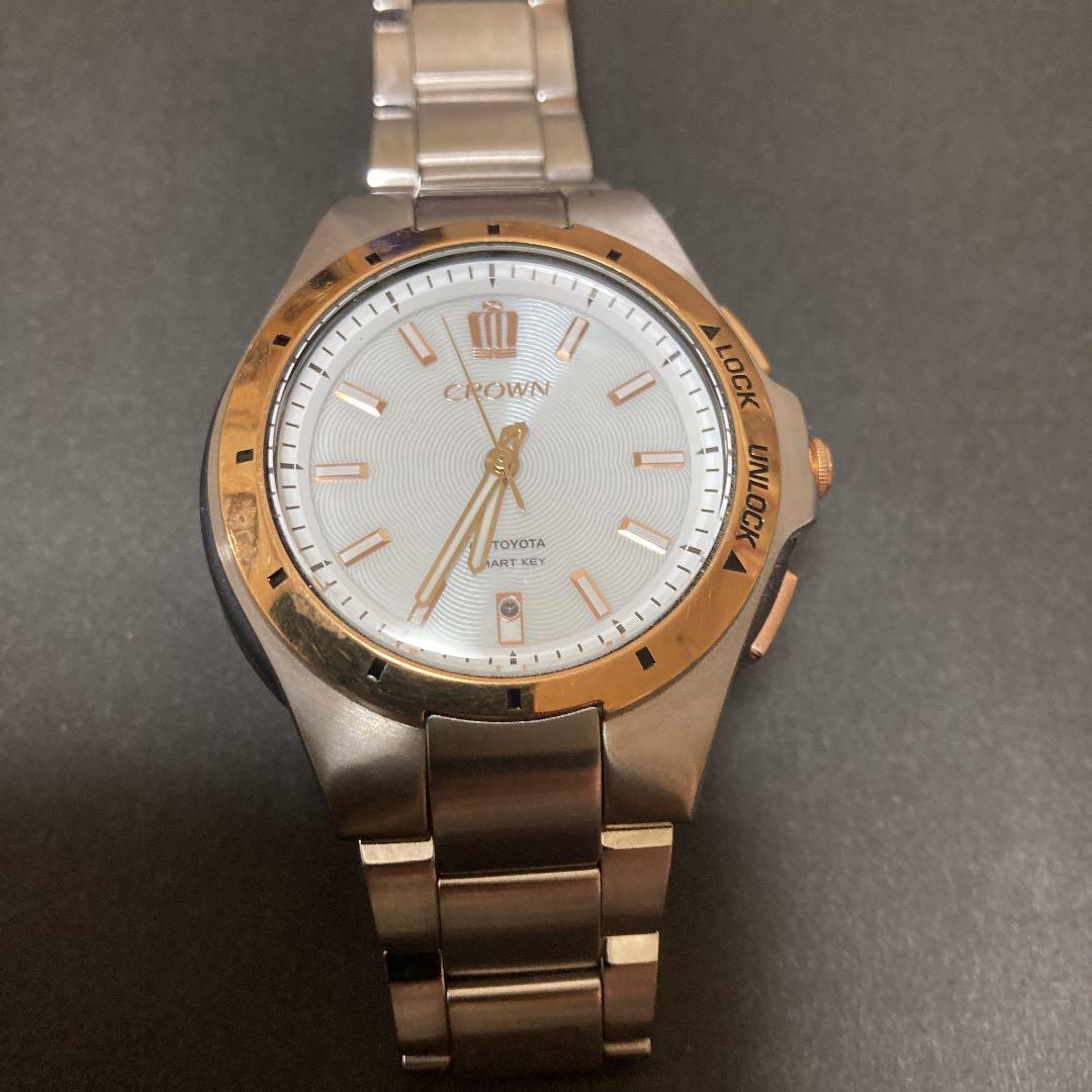 美品 CROWN TOYOTA SMART KEY 腕時計 - メルカリ