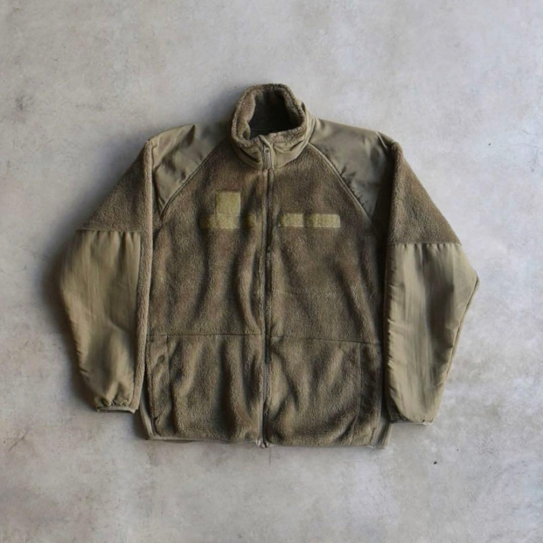 ECWCS レベル3フリースジャケット コヨーテ エクワックス M-R 米軍実物 MILITARY（ミリタリー） 実物 USED 米軍 ECWCS Gen3 POLARTEC フリース