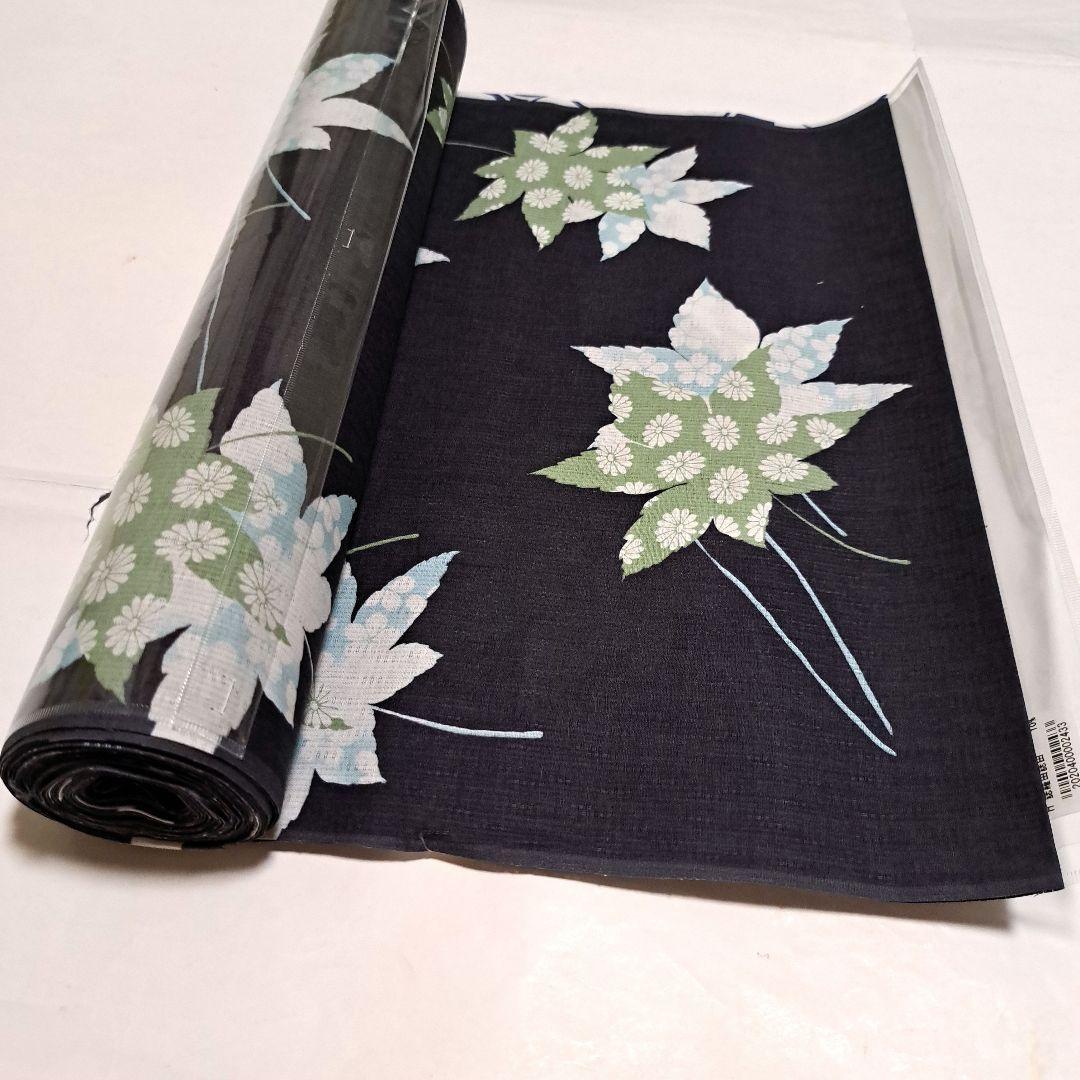 No.5456 浴衣 綿 着物 反物 新品未使用 - メルカリ