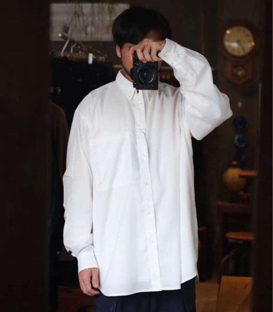 DAIWA PIER39 ホワイトシャツ Sサイズ BE-81024W DAIWA PIER39 - DAIWA PIER39(ダイワピア39) TECH REGULAR COLLAR