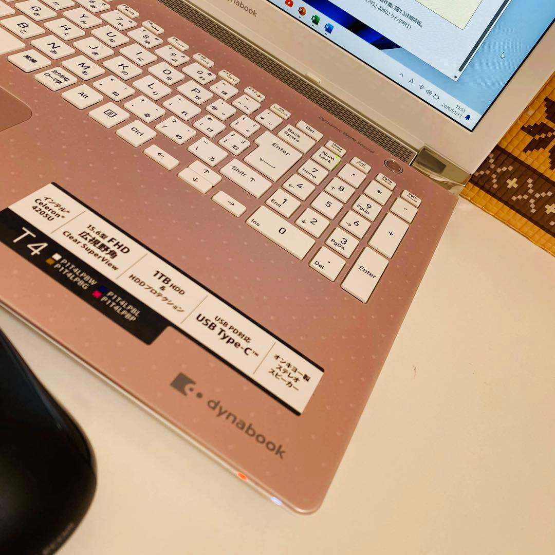 Y22 TOSHIBAノートパソコン WEBカメラSSD高速 Windows11 - メルカリ