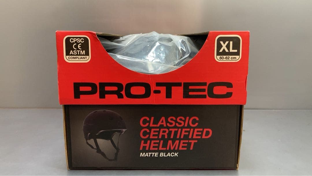 ☆未使用☆ Pro-Tec プロテック　ヘルメット　クラシック　サーティファイド PRO-TEC（プロテック） PRO-TEC CLASSIC SKATE MATTE BLACK ヘルメット