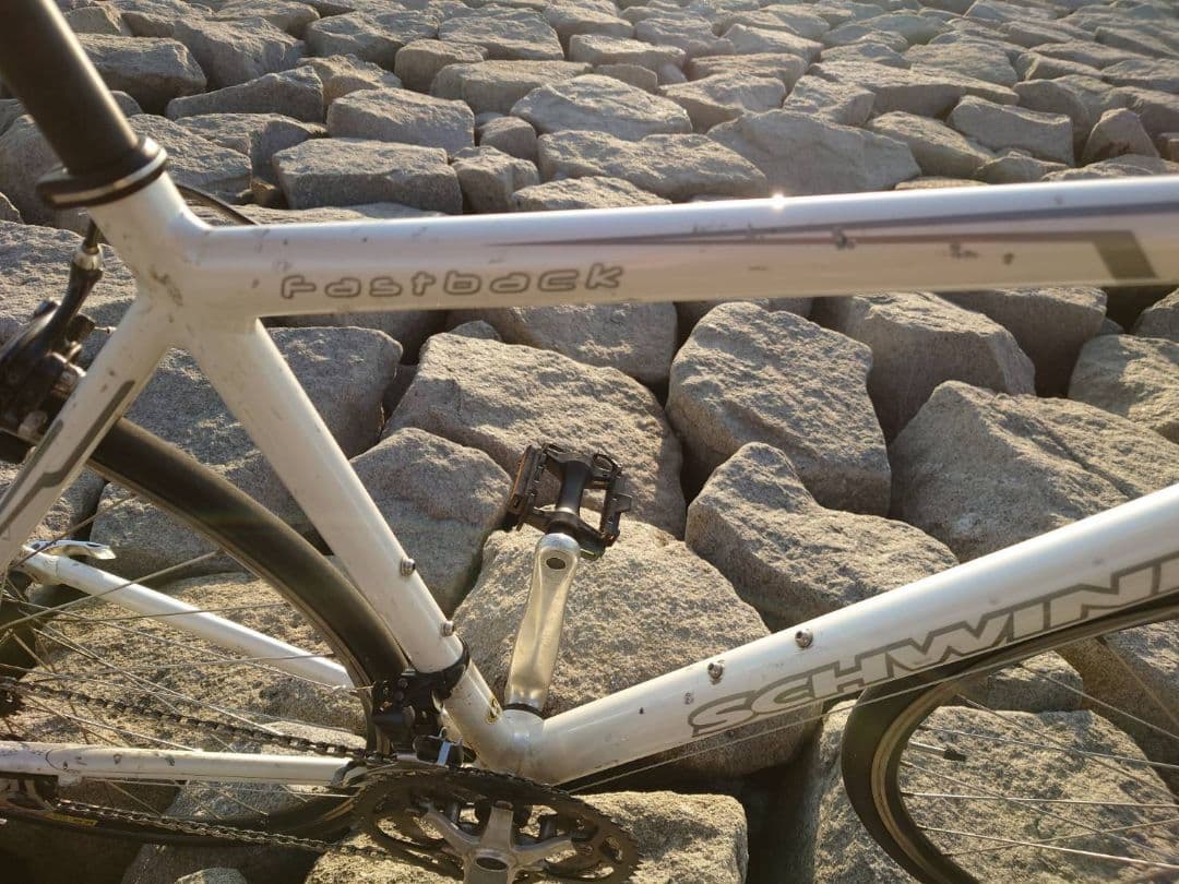 千葉市引取限定】schwinn fast back ロードバイク - メルカリ