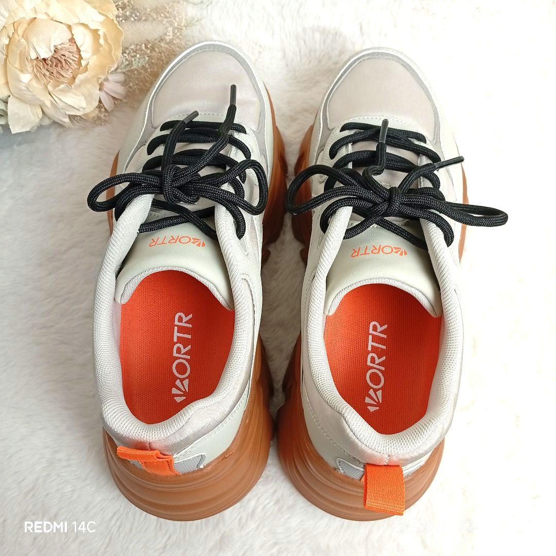 ORiental TRaffic】バヤコカラーボリュームソール切替えスニーカー