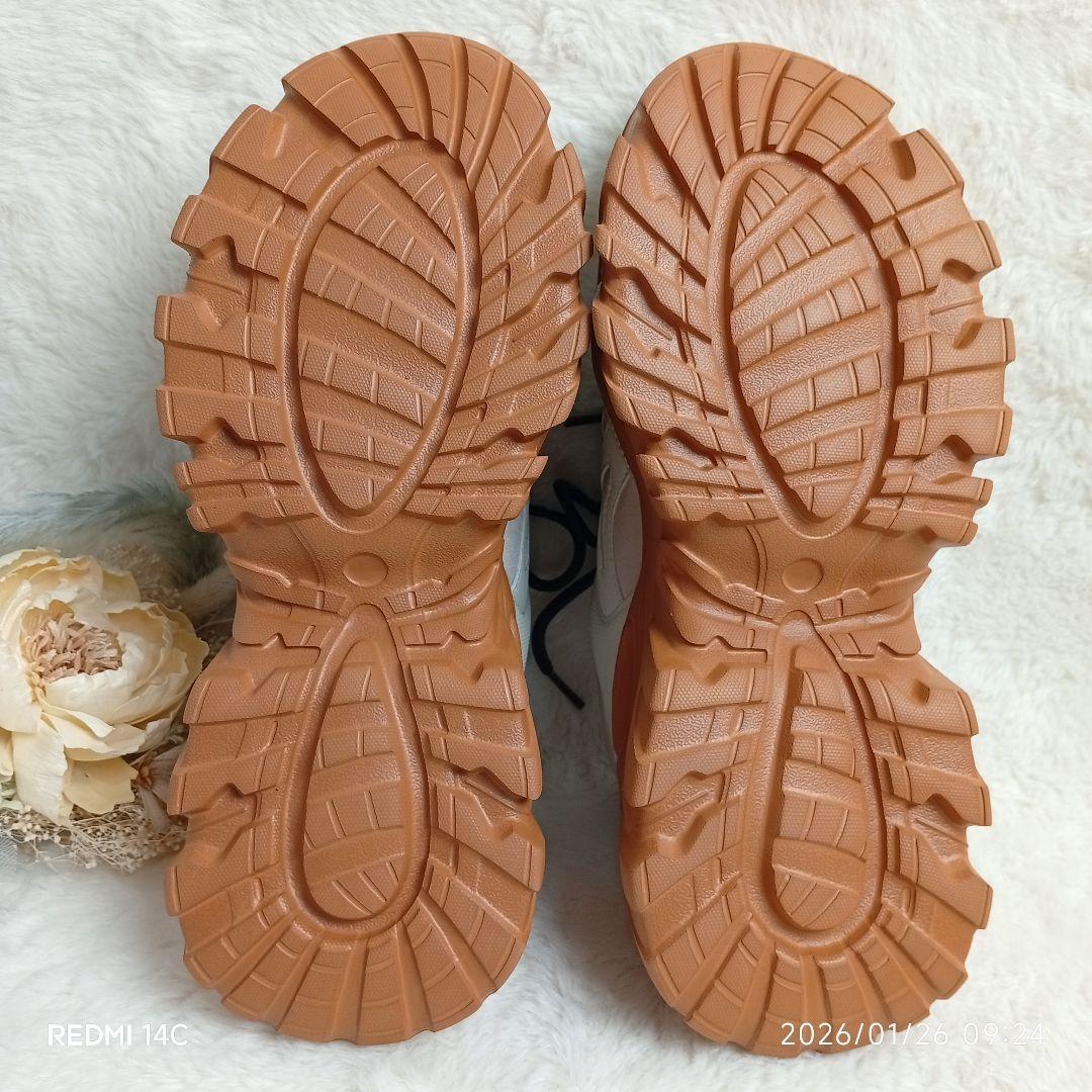 ORiental TRaffic】バヤコカラーボリュームソール切替えスニーカー