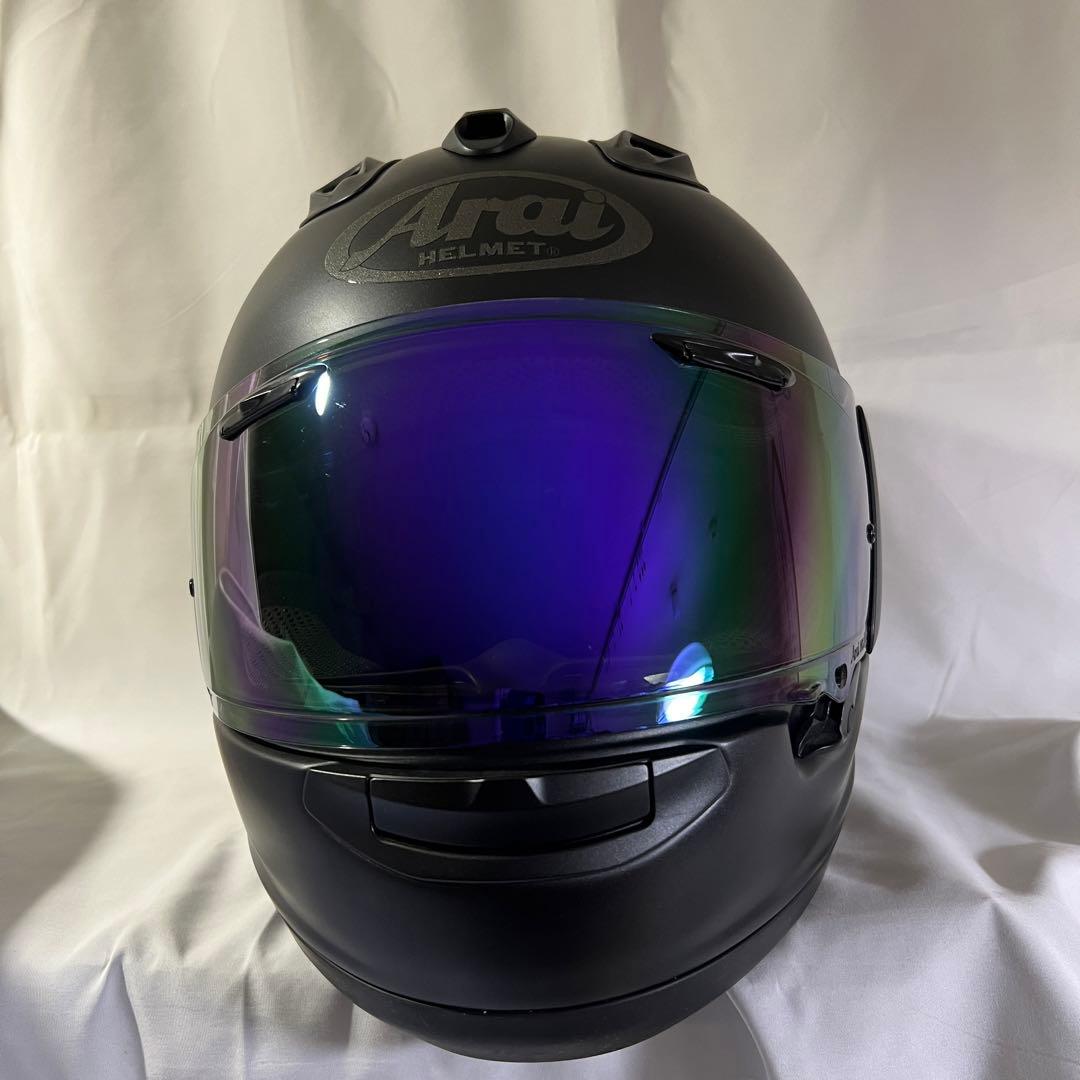 AraiアライRX-7X フラットブラック L スポイラー、ミラーシールド 美品