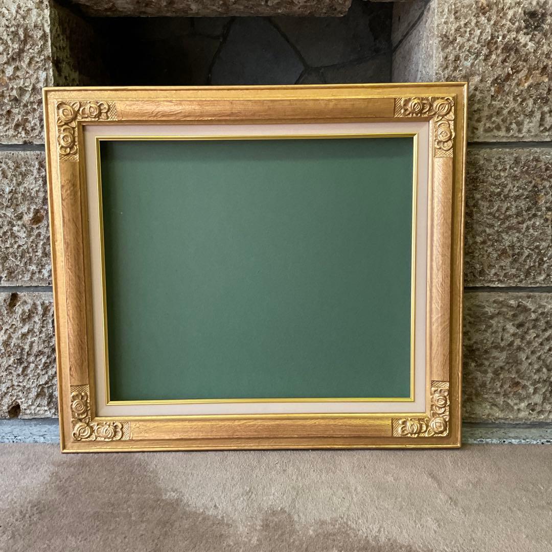 ゴールドフレーム　クラシック　アンティーク　油彩額縁　F10 ガラスなし ゴールドフレーム クラシック アンティーク 油彩額縁 F10 ガラスなし