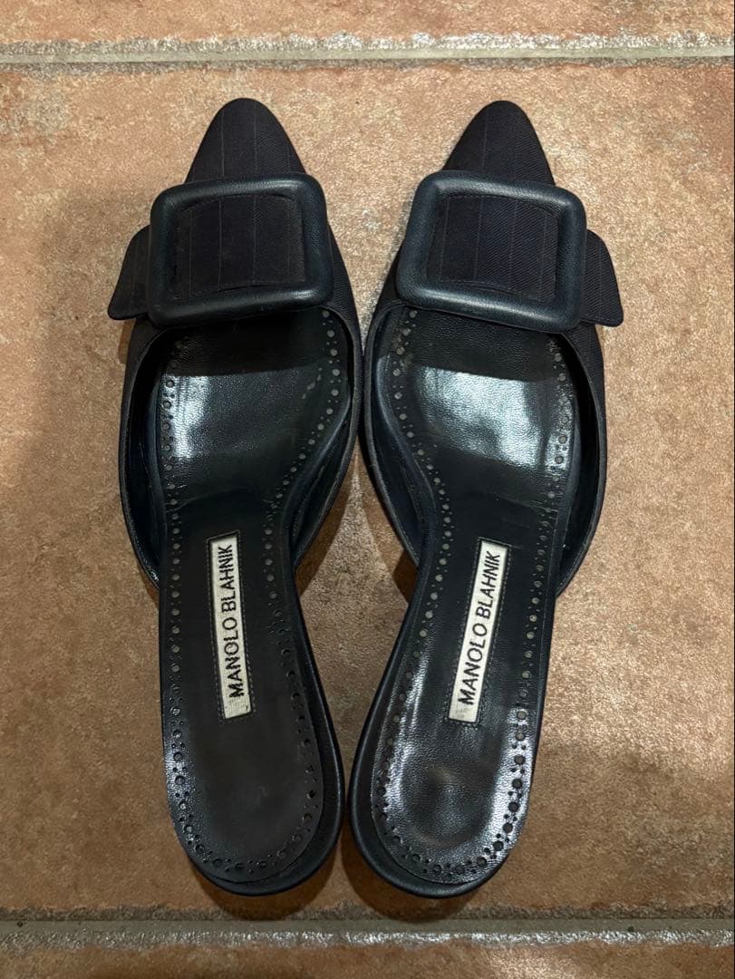 MANOLO BLAHNIK ミュール マノロブラニク(MANOLO BLAHNIK)マノロブラニク ミュール 靴