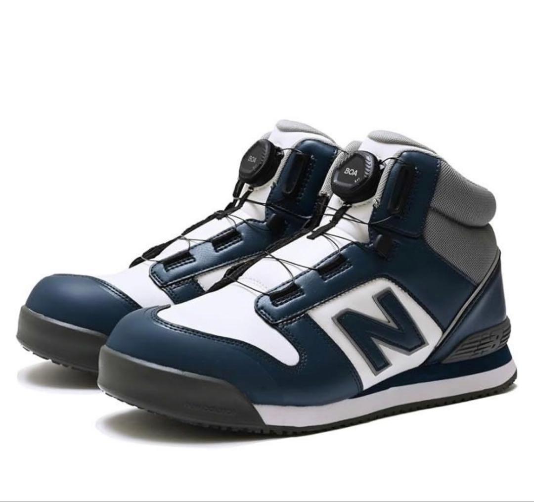 ニューバランス 安全靴 HB414 ニューバランス 安全靴 Harrisburg ハリスバーグ HB-414 ネイビー