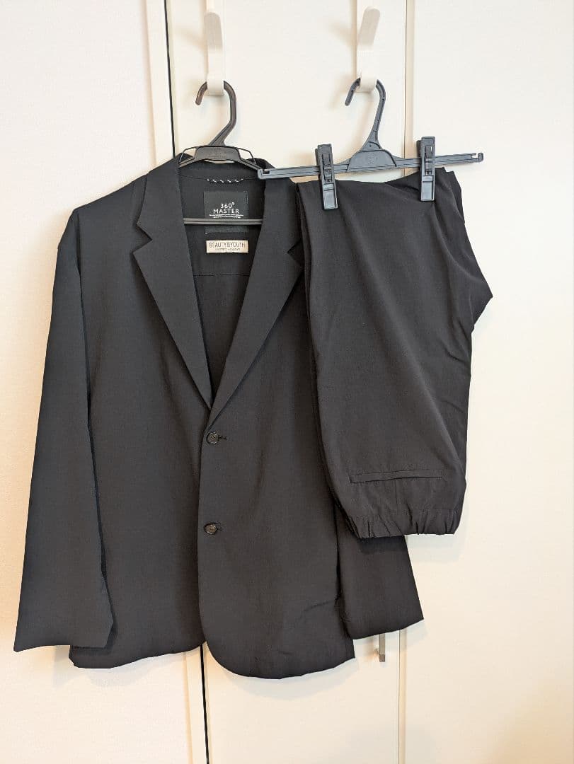 美品！360°master セットアップ上下 ブラック Mサイズ - メルカリ