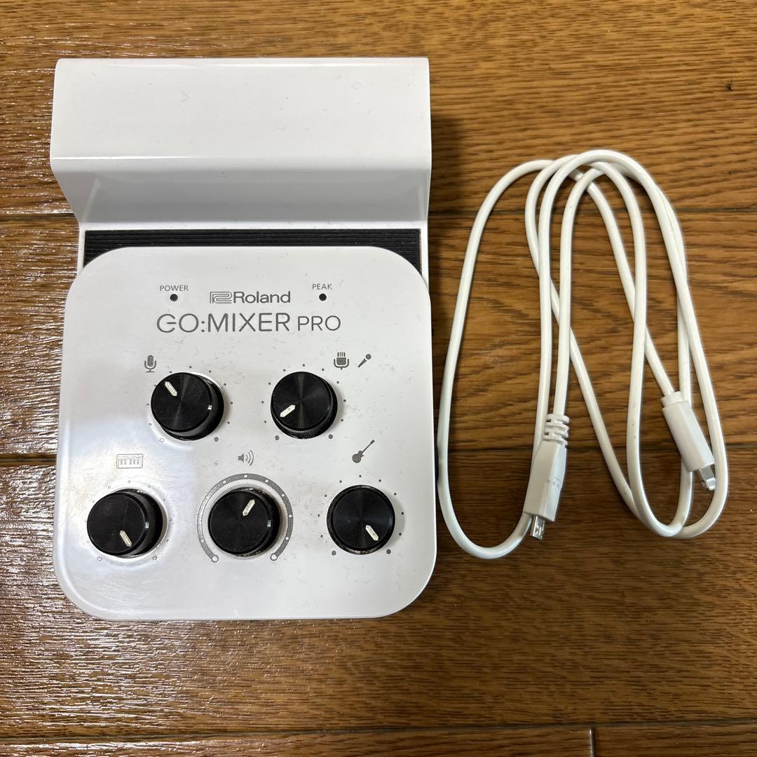 DJ機材 Roland GO-MIXER PRO Roland GO:MIXER PRO-X Audio Mixer Vocal for Smartphones Keyboard