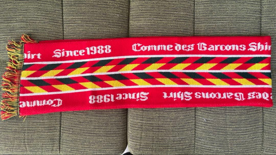 COMME des GARCONS SHIRT マフラー コムデギャルソン シャツCOMME des GARCONS SHIRT 2020ロゴプリント