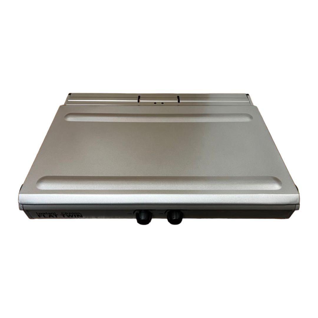 未使用品 Iwatani イワタニ ツインバーナ フラットツイン CB8000F 持ちつ持たれつ -Live and let live- :IWATANI フラットツイン CB