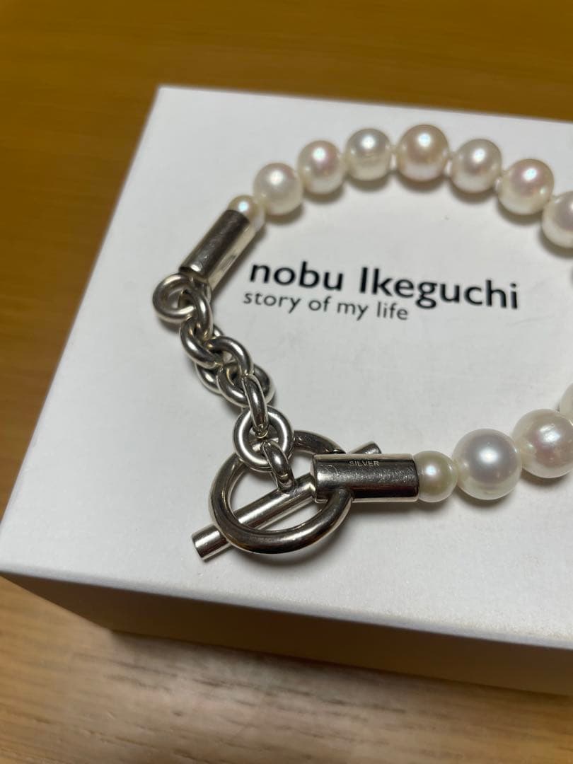 ノブイケグチ silver925 本真珠ブレスレット 永瀬廉 - メルカリ