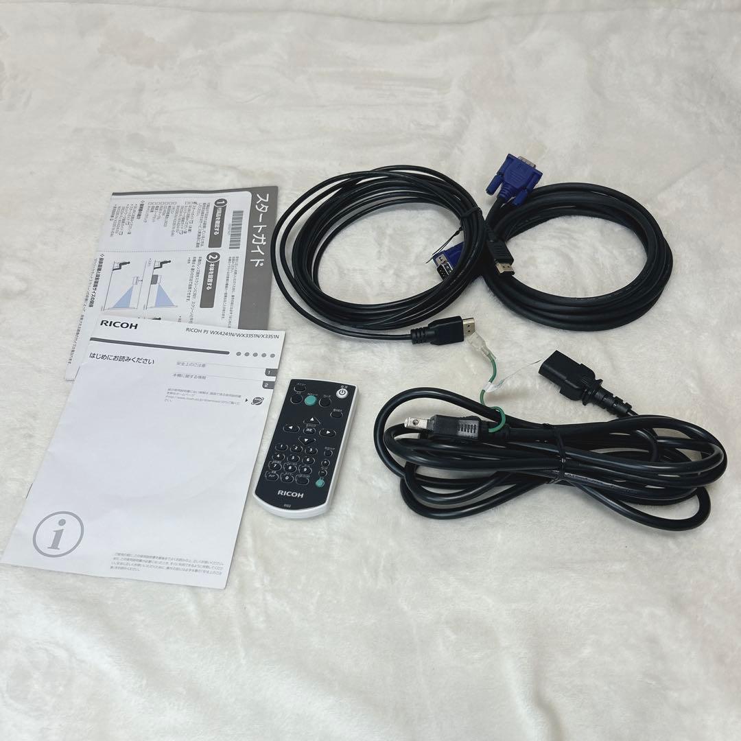 ✨美品✨ RICOH PJ WX4241N プロジェクター ランプ時間343H - メルカリ