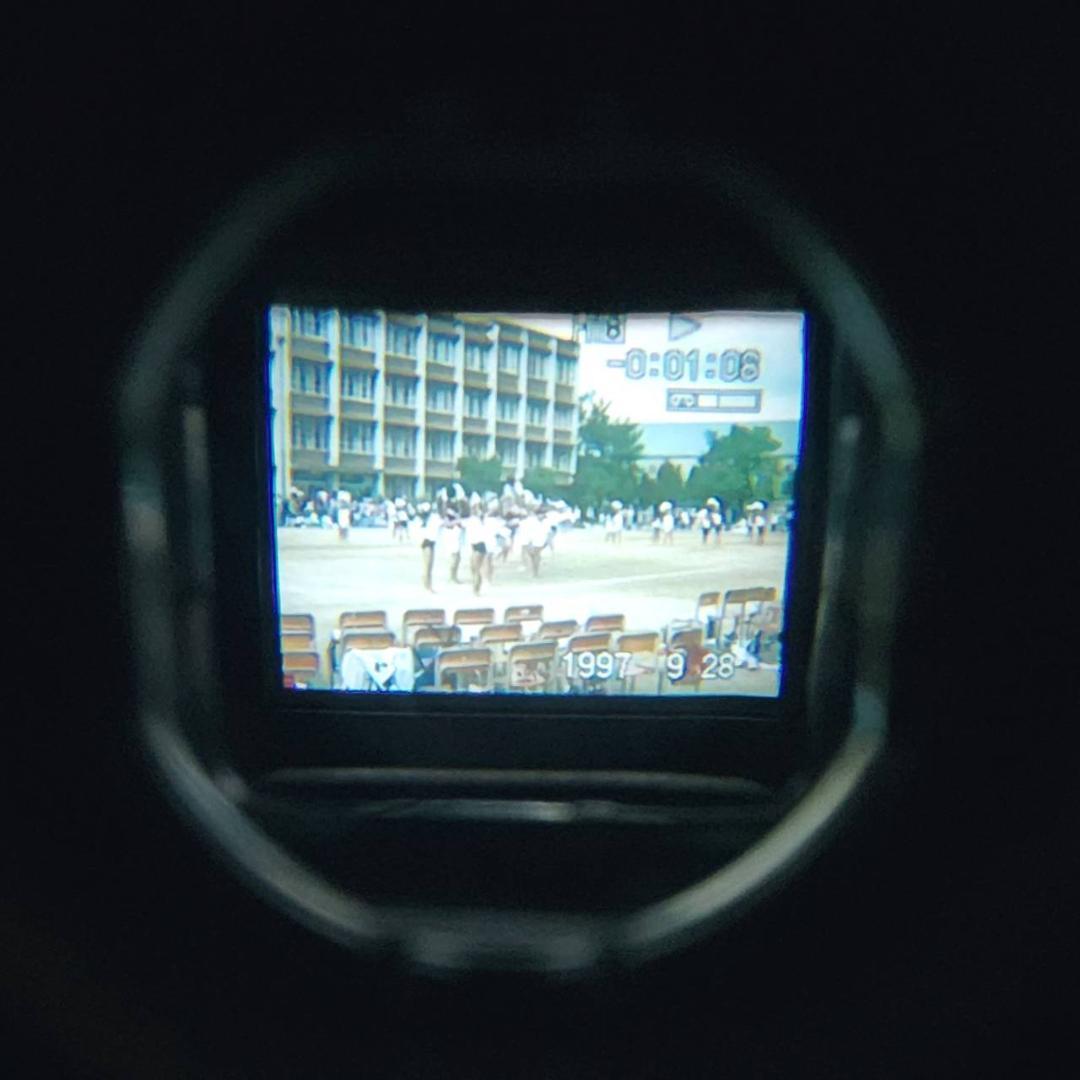 動作確認済】高画質 SONY Hi8 8ミリ ビデオカメラ クレードル セット