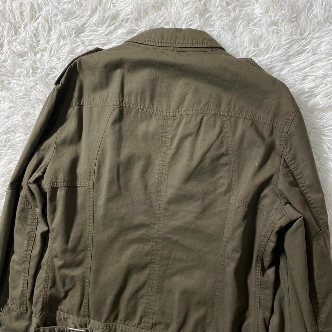 良品】ドルチェアンドガッバーナ ブルゾン ITTIERRE ミリタリー L