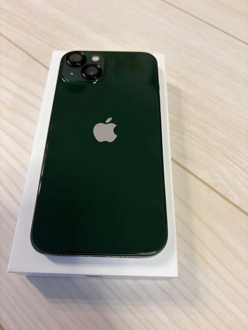箱付き】Apple iPhone 13 本体 ダークグリーン 128GB - メルカリ