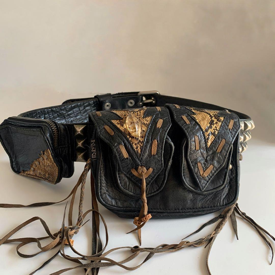 KMRii Snake STUDS WAIST BAG ケムリ ウエスト バッグ - メルカリ