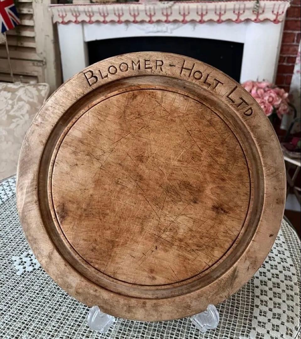 イギリスアンティーク ブレッドボード アンティークパン切り台 イギリス アンティーク ブレッドボード カッティングボード BREAD 花と