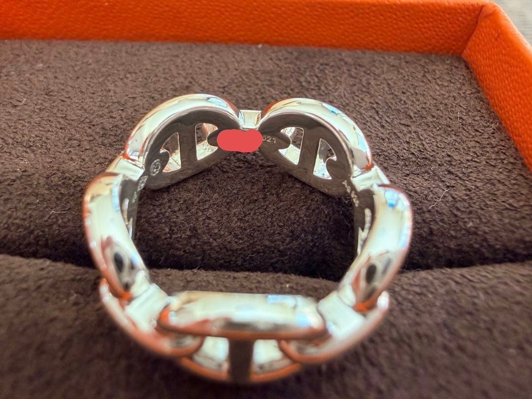 HERMES リング 《シェーヌ・ダンクル・アンシェネ》 PM 46