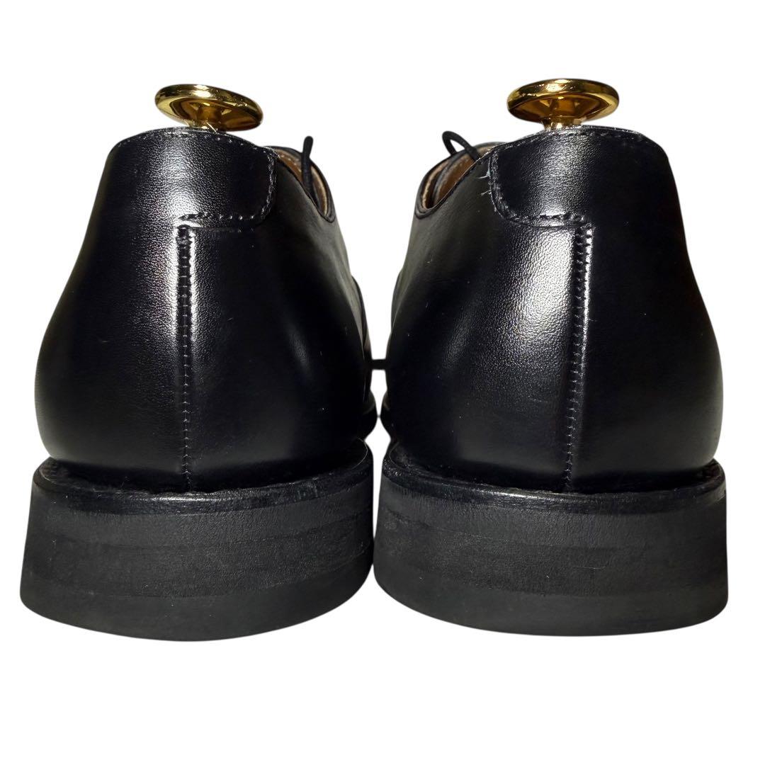 Berwick 4984 黒 25.5cm セミブローグ 革靴