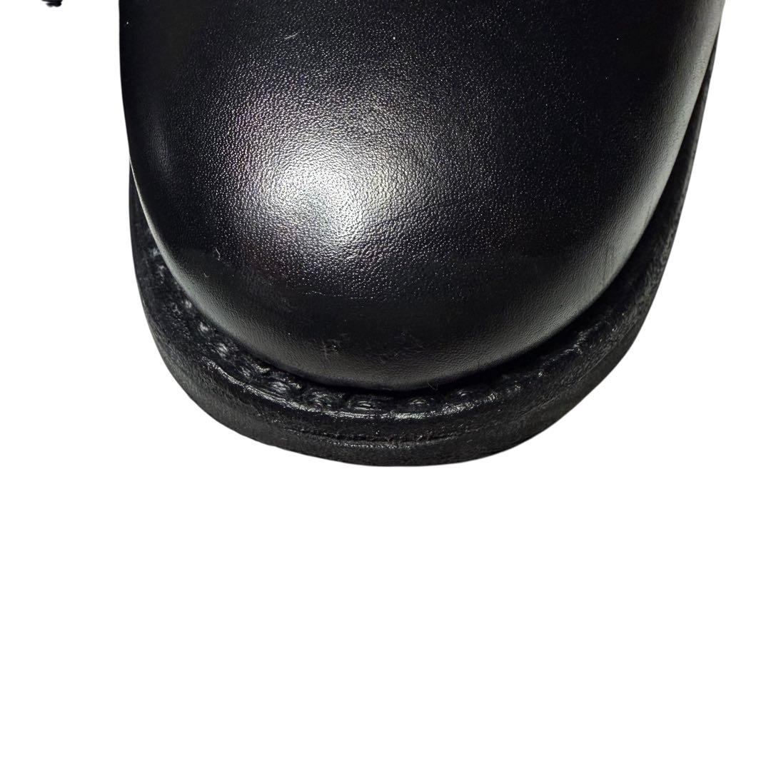 Berwick 4984 黒 25.5cm セミブローグ 革靴