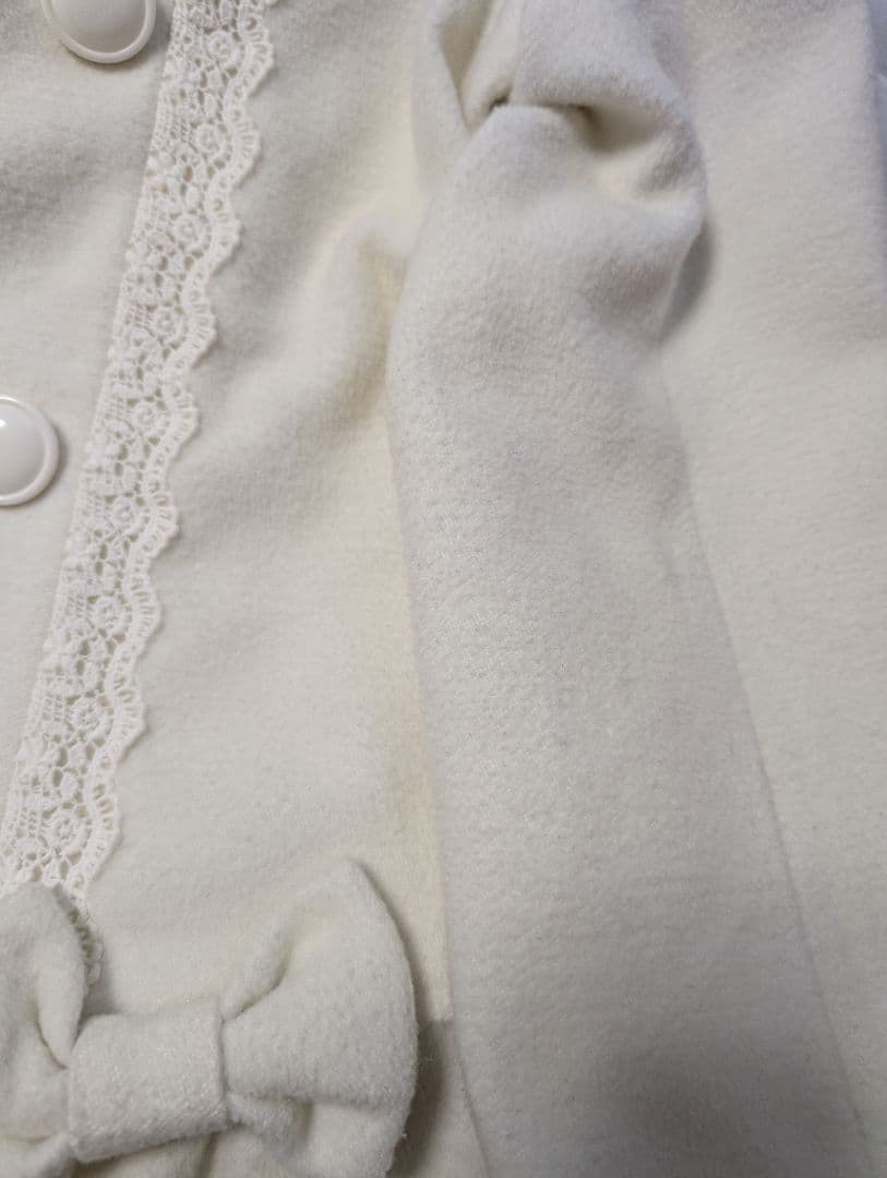 LIZLISA ファー襟 ダブルコート サイズ0 ※難あり - メルカリ