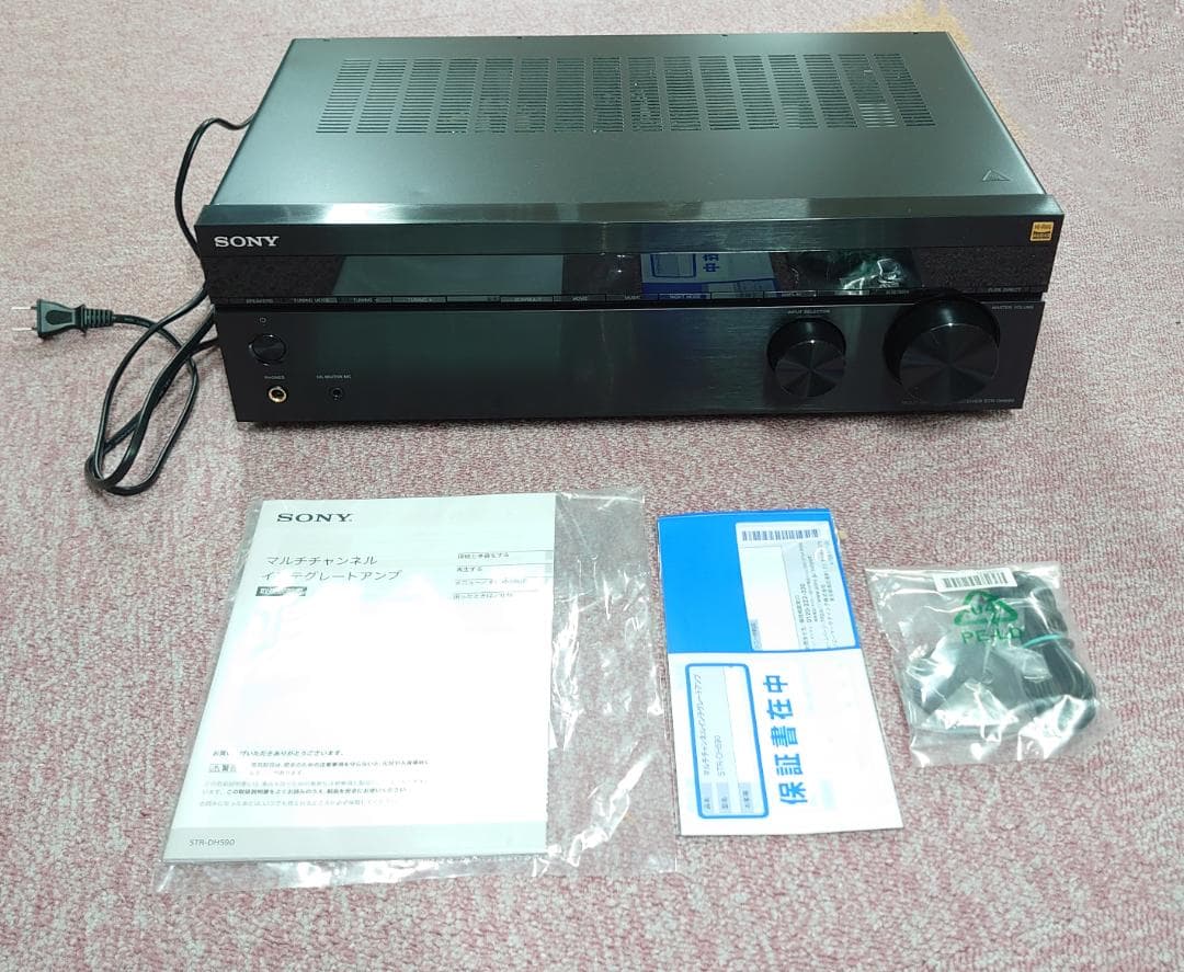 SONY STR-DH590 AVアンプ リモコンなし Sony STR-DH590 AVアンプ ジャンク品扱いです リモコン無し｜Yahoo