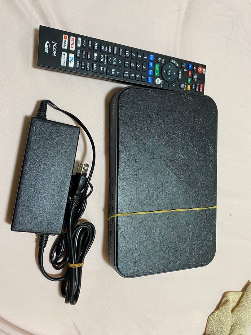 未使用品ジェイコムXA401 CATV チューナー 家電リモコンjcom テレビ J:COM XA401 CATVチューナー 純正リモコン付き - メルカリ