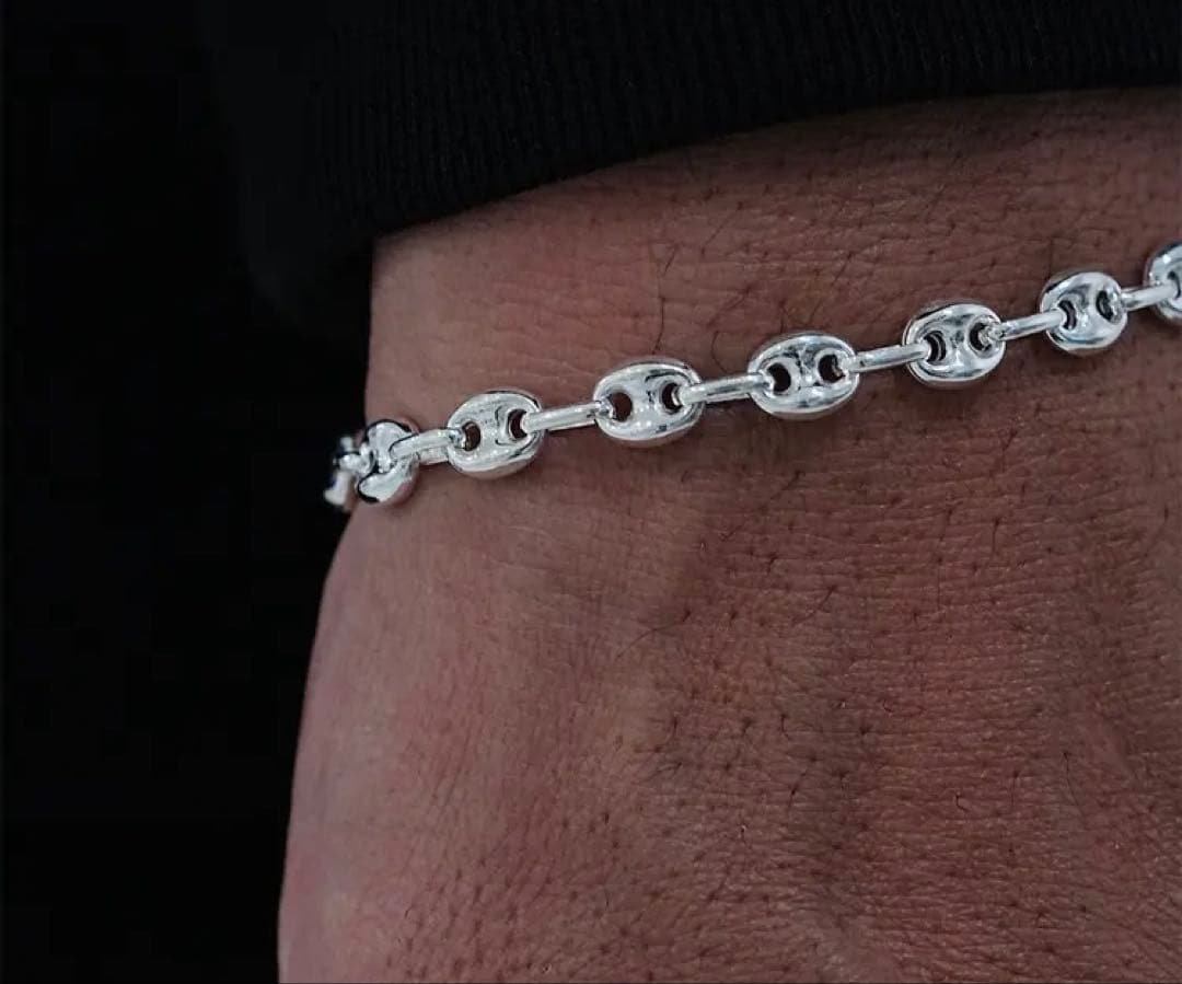 NEEDIS “NEW YORK” クラシックチェーンブレスレット 6.0mm