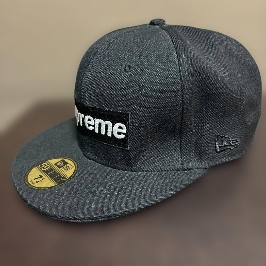 Supreme ブラックキャップ - シュプリーム New Era 59FIFTY ブラック