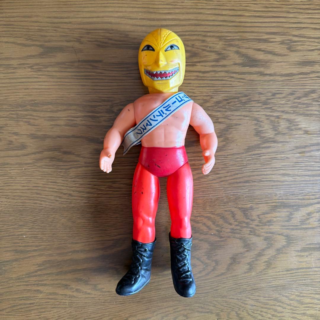 【当時物】ザ・ゴールデンマスク ソフビ 中島製作所 辻なおき 梶原一騎 レアもの 当時物】ザ・ゴールデンマスク ソフビ 中島製作所 辻なおき 梶原一騎