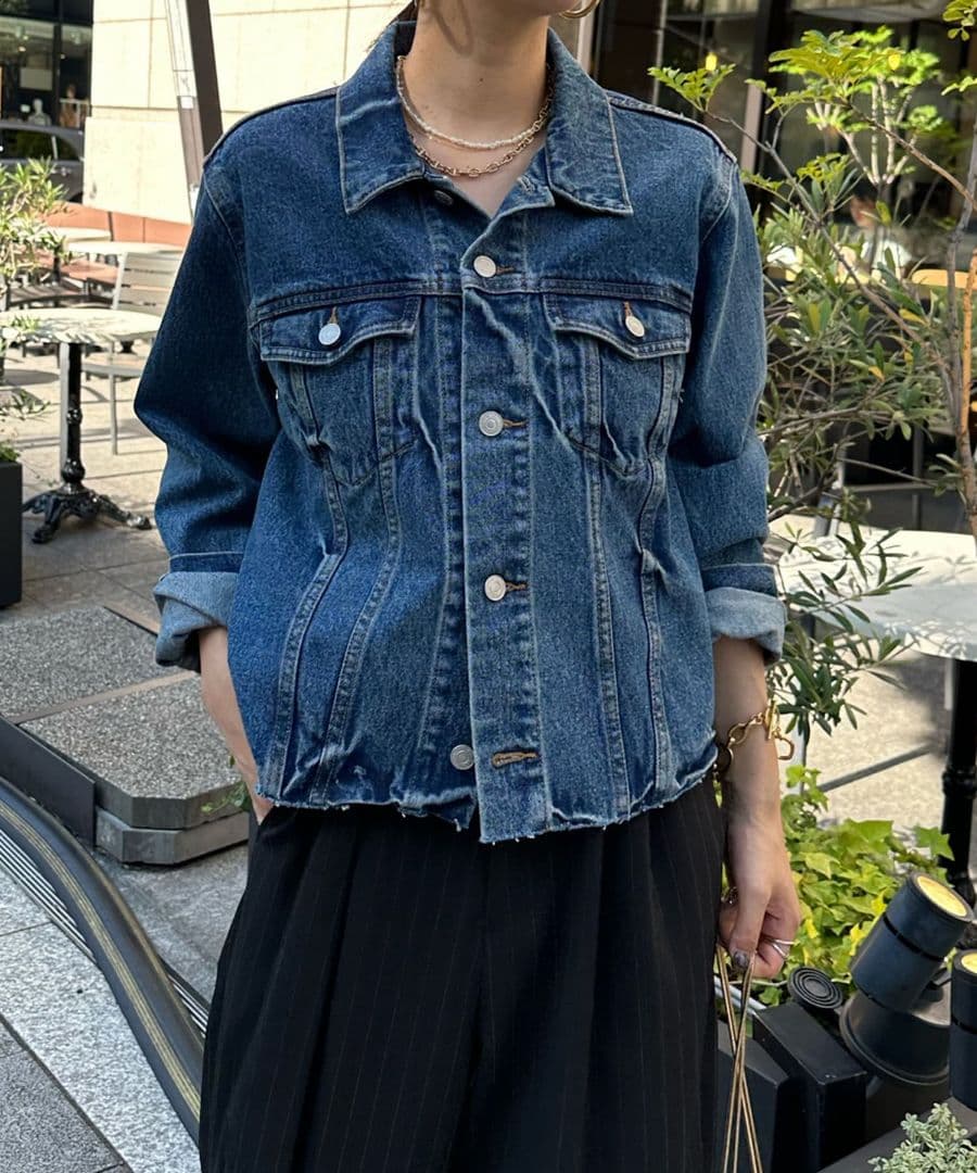 未使用タグ付き☆ドゥドゥのショート丈Gジャン ショート丈Gジャン | DOUDOU(ドゥドゥ)レディース | PAL CLOSET(パル