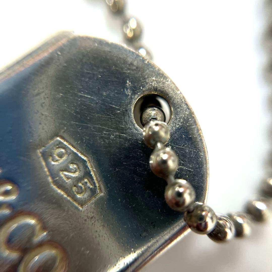 正規品】ティファニー 1837 ドッグタグ ロゴ ネックレス シルバー925