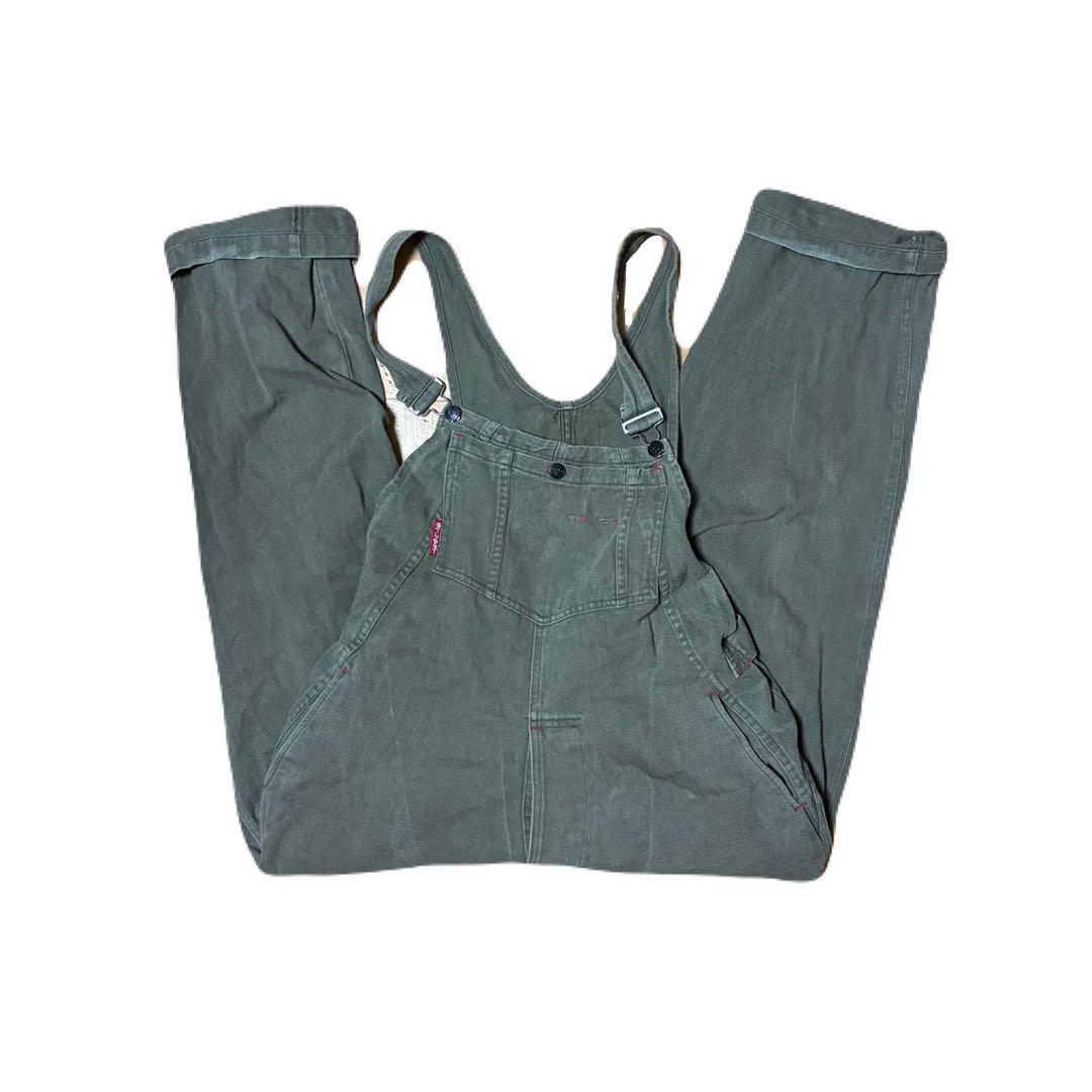 90s STUSSY オーバーオール USA製 オールド STUSSY - 90年代 STUSSY ステューシー デニムカバーオール オールド