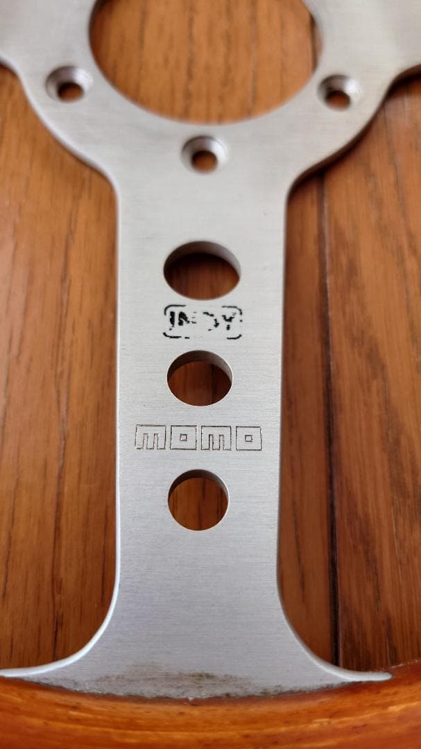 ☆最終値下☆ MOMO モモ ステアリング ウッド INDY 90年代 ☆現役