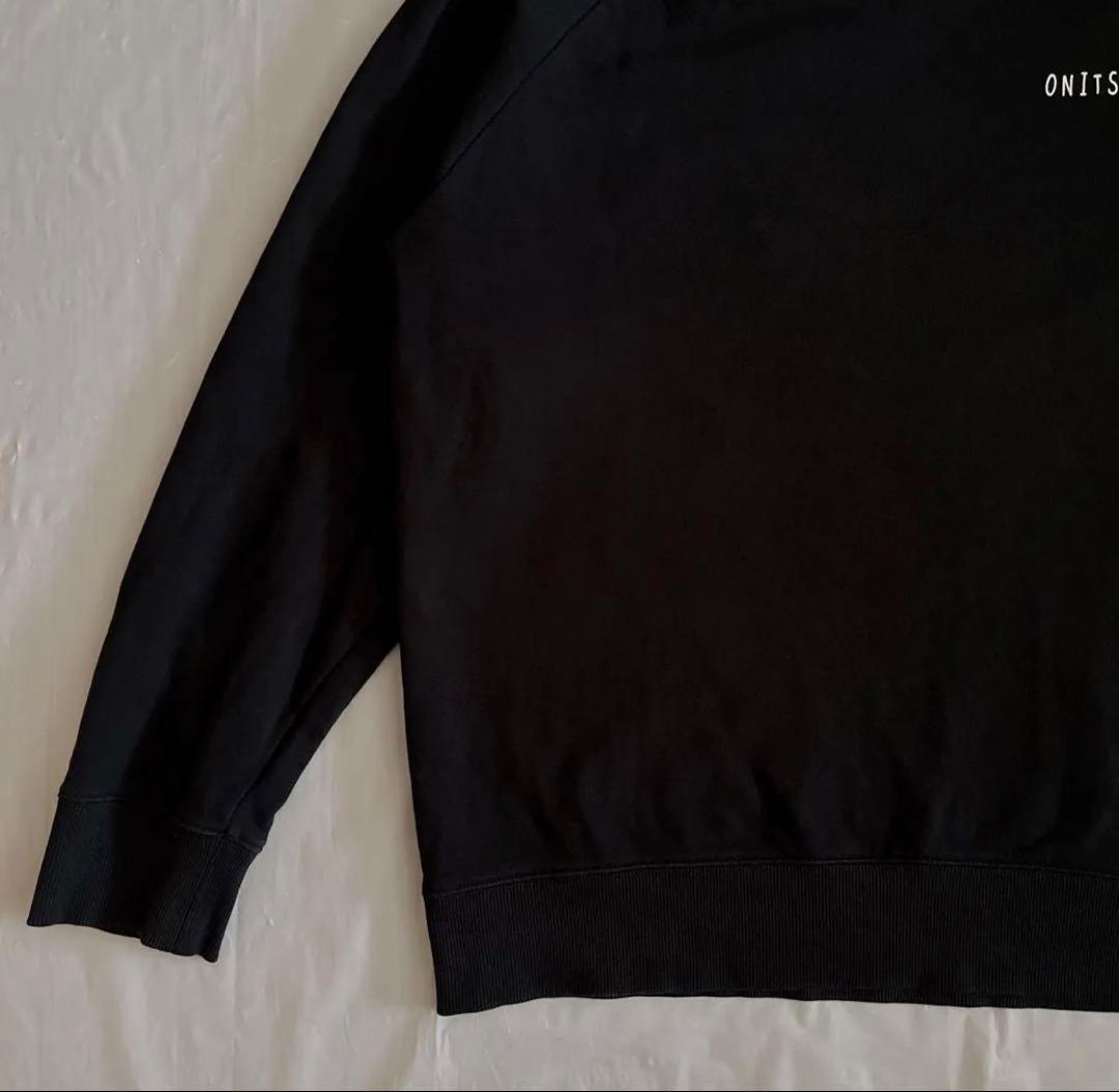 オニツカタイガー トレーナーバックロOnitsukaTiger ユニセックス