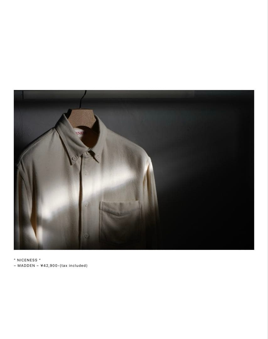 Mono様 NICENESS 21AW MADDEN - メルカリ
