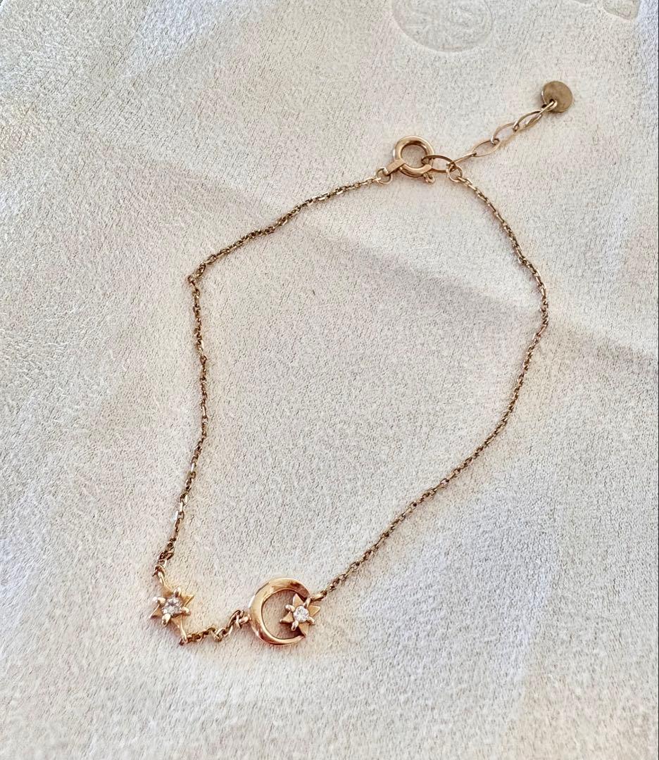 ヴァンドーム青山　ブレスレット　K10 ダイヤモンド VENDOME AOYAMA（ヴァンドーム青山） ブレスレット K10PG Lady's