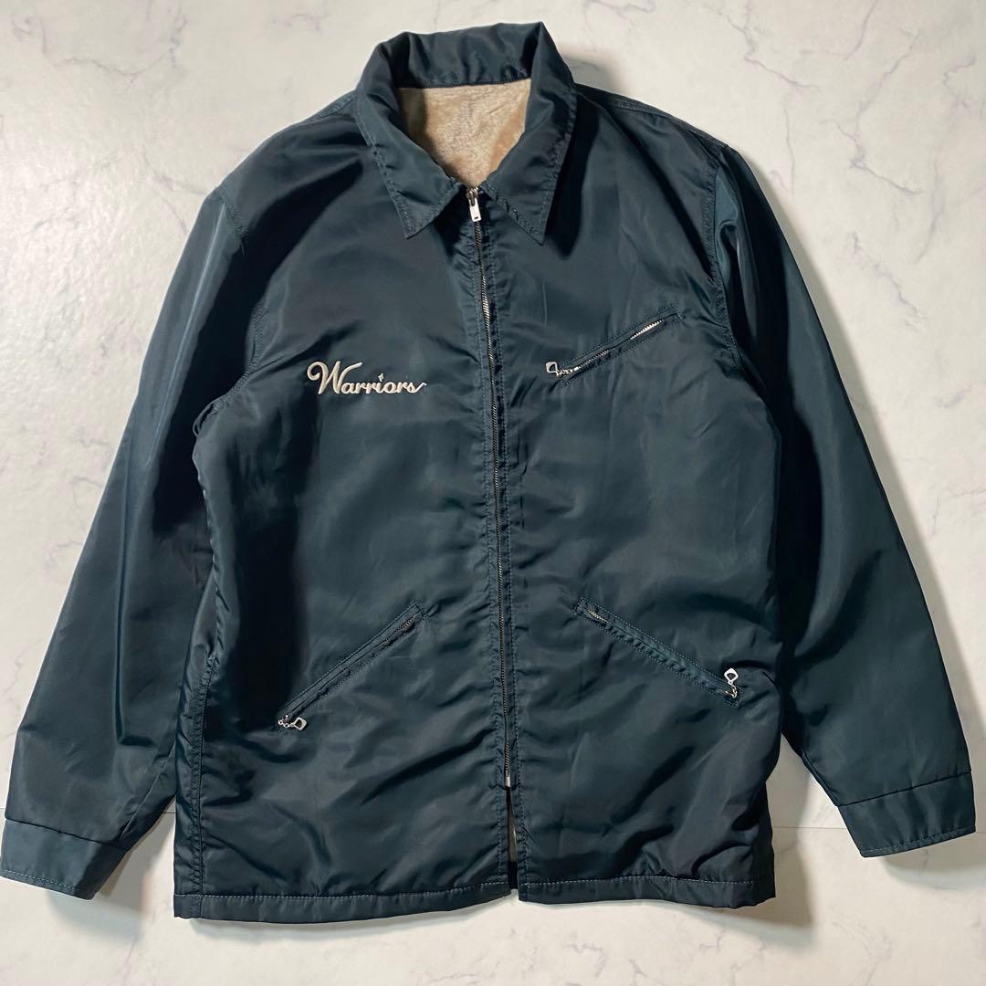 【美品】フラットヘッド　ナイロンジャケット　刺繍　ボア　大きいサイズ　ブルゾン 楽天市場】デッドストック 80s USA製 希少サイズ S □ WEST WIND 裏