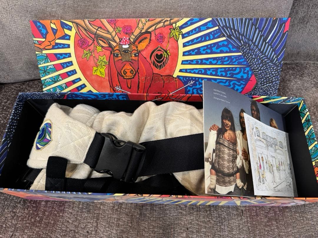 アーティポッペ 抱っこ紐 ザイガイスト アーガス・オート (リネン