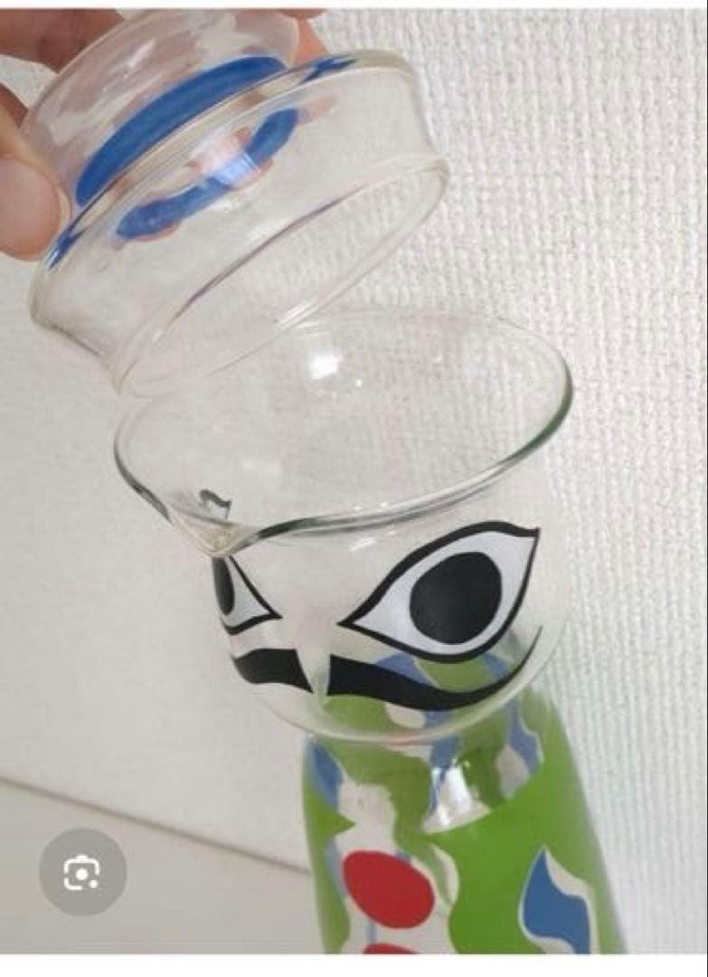 激レア、完品】岡本太郎 水差し男爵 ガラス製ピッチャー - メルカリ