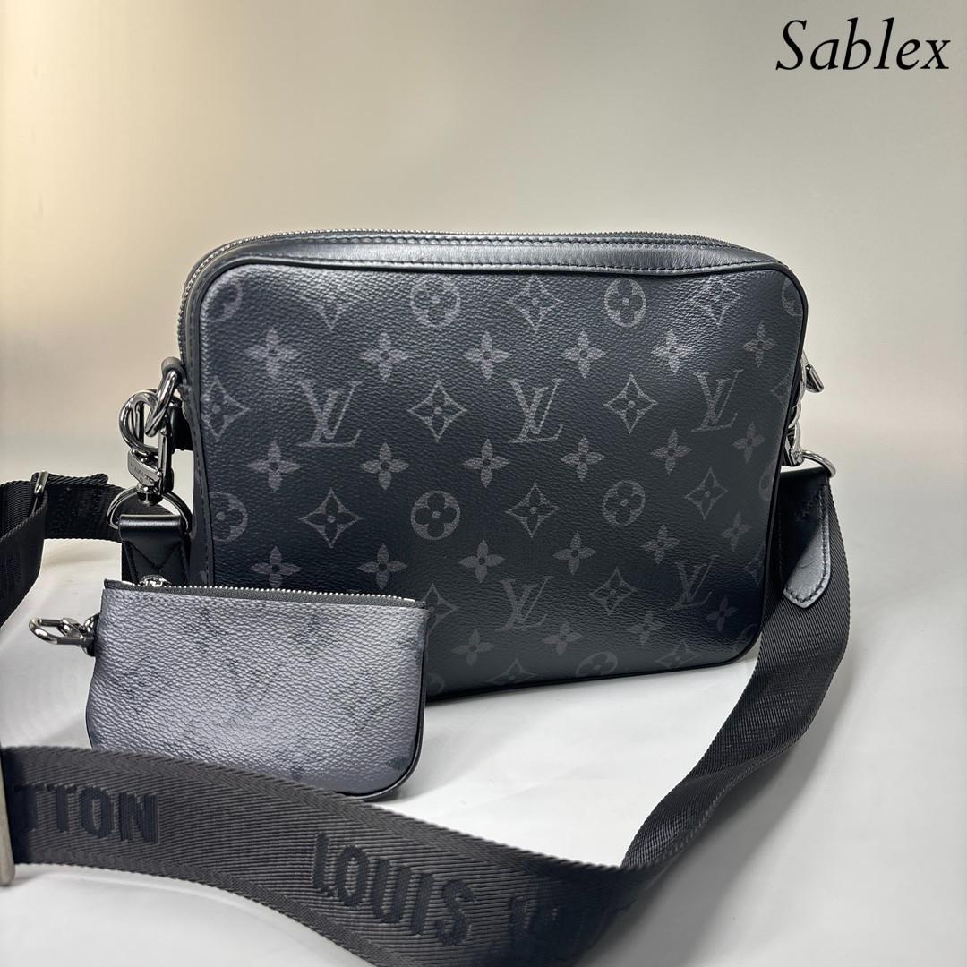 未使用/IC】ルイヴィトン モノグラムエクリプス トリオメッセンジャー