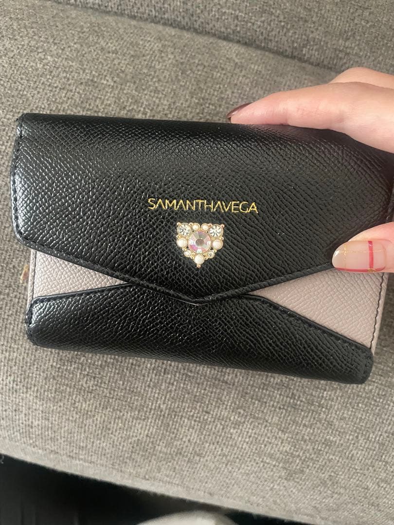 イルビゾンテ] 2つ折り長財布 小銭入れ付 L字ファスナー グレージュの