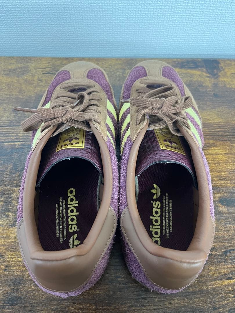 adidas gazelle indoor パープル　SIZE 26.5cm