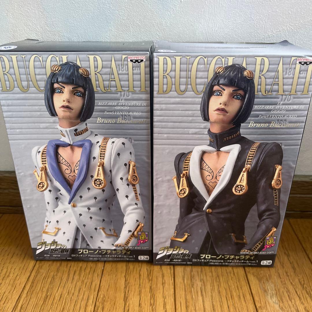 ジョジョの奇妙な冒険25th ブローノ·ブチャラティ DXフィギュア 2点セット ジョジョの奇妙な冒険 DXフィギュア Passione ～ブチャラティチーム